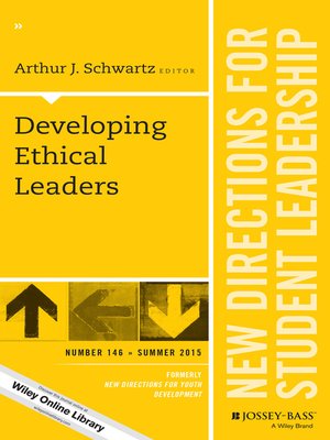 cover image of Developing Ethical Leaders